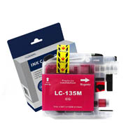 compatible brother lc135xlm ink cartridge high yield magenta