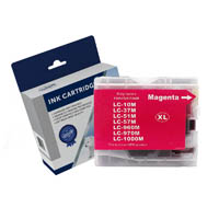 compatible brother lc57m ink cartridge magenta