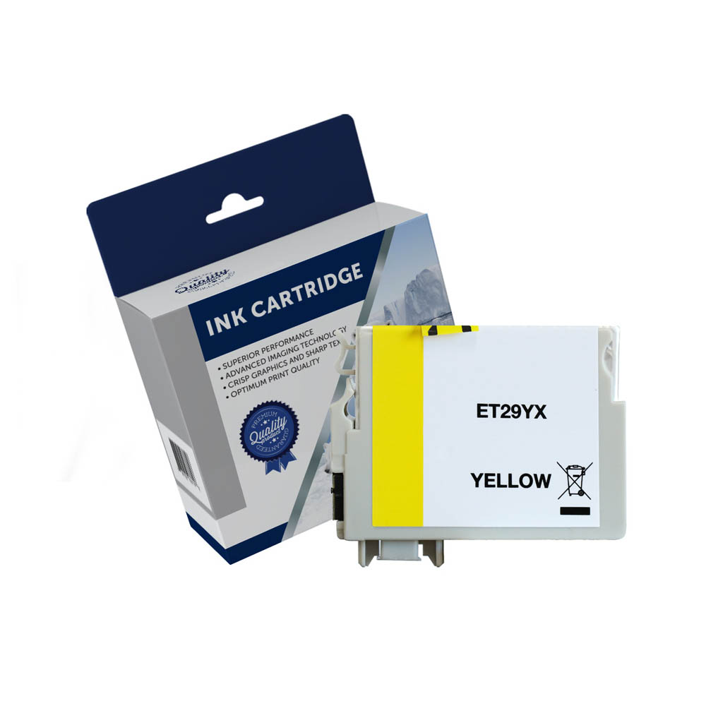 Image for COMPATIBLE EPSON C13T299492 29XL INK CARTRIDGE HIGH YIELD YELLOW from Aztec Office National Melbourne