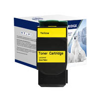 compatible lexmark c544x1yg toner cartridge extra high yield yellow