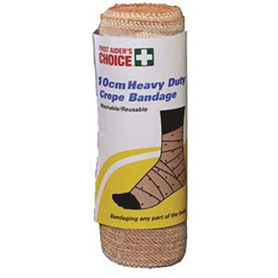 Image for FIRST AIDERS CHOICE HEAVY CREPE BANDAGE 100MM from Multipower Office National