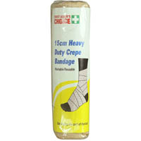 first aiders choice heavy crepe bandage 150mm