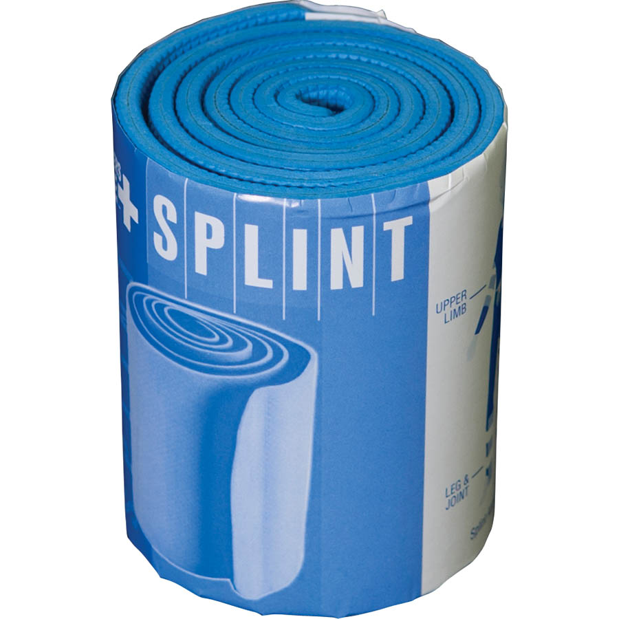 Image for TRAFALGAR SPLINT ADJUSTABLE 900 X 100MM BLUE from PaperChase Office National