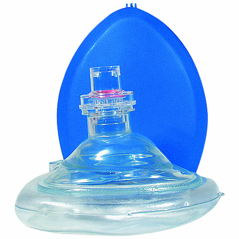 Image for FIRST AIDERS CHOICE RESUSCITATION FACE SHIELD REUSABLE WITH VALVE AND CASE from Connelly's Office National