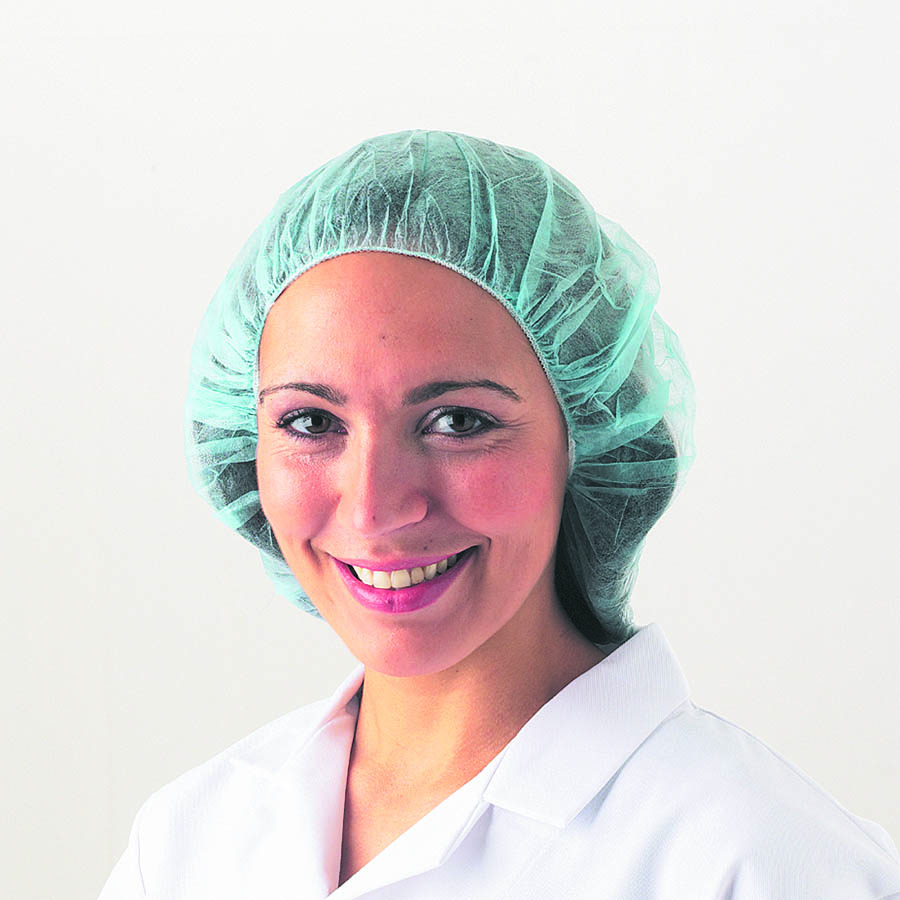 Image for TRAFALGAR DISPOSABLE HEADWEAR ROUND BONNET BLUE PACK 1000 from Office National Barossa