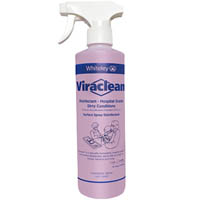 viraclean disinfectant spray bottle lemon 500ml