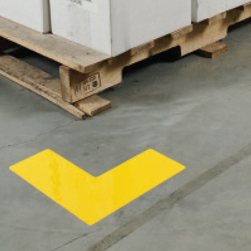 Image for BRADY DURABLE FLOOR MARKERS L YELLOW 51 X 127MM PACK 20 from OFFICE NATIONAL CANNING VALE