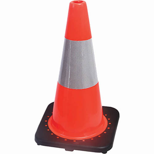 Image for BRADY TRAFFIC CONE REFLECTIVE HI-VIS TAPE 450MM ORANGE from Absolute MBA Office National
