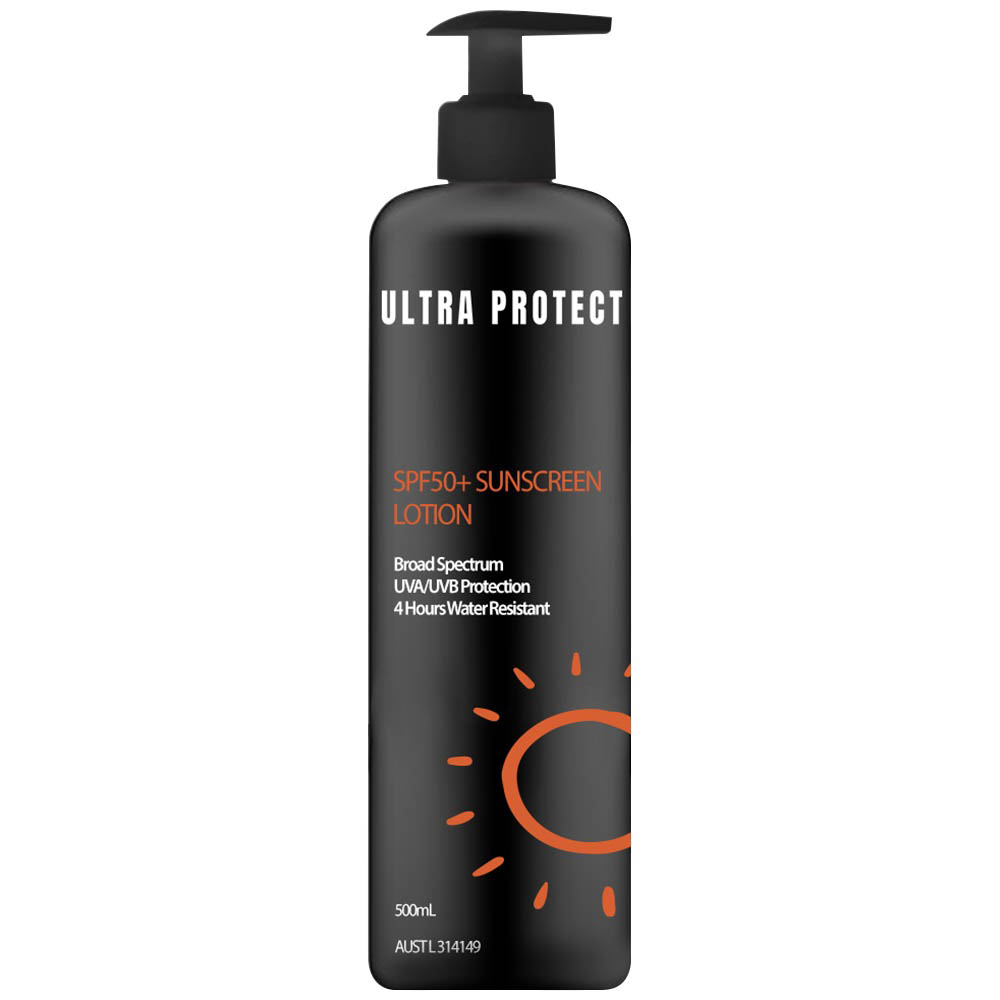 Image for ULTRA PROTECT SUNSCREEN LOTION SPF50+ 500ML PUMP from Office National Barossa