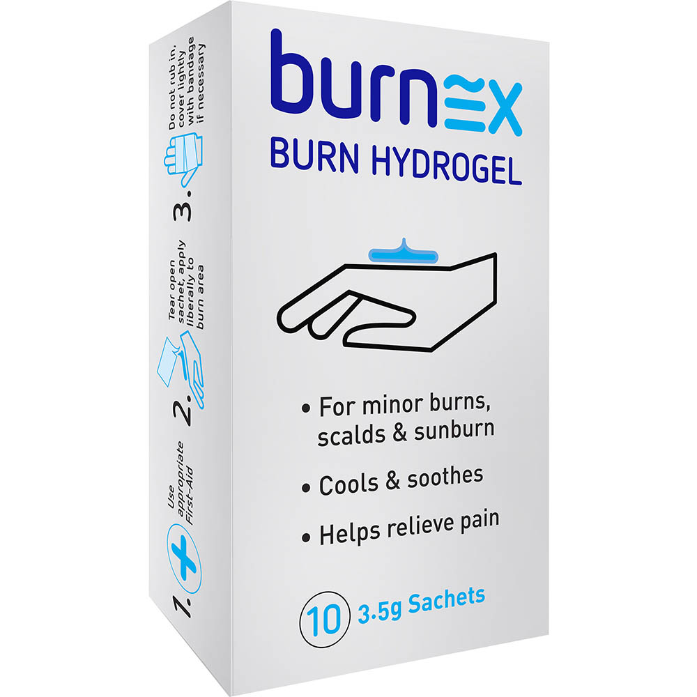 Image for BURNEX BURN HYDROGEL SACHET 3.5G from Office National Balcatta