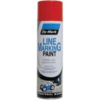 dy-mark line marking spray paint 500g red
