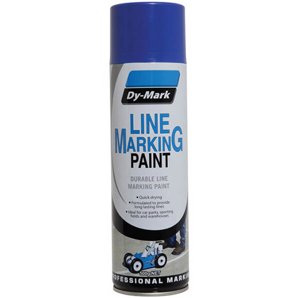 Image for DY-MARK LINE MARKING SPRAY PAINT 500G BLUE from Ezi Office Supplies Gold Coast Office National