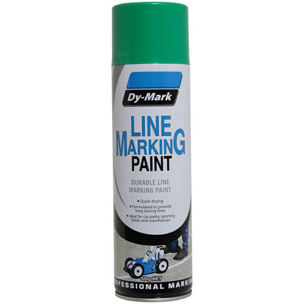 Image for DY-MARK LINE MARKING SPRAY PAINT 500G GREEN from Office National Perth CBD