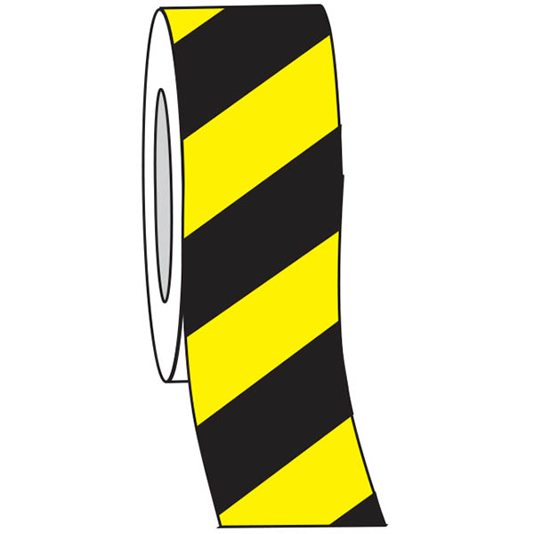 Image for BRADY ULTRA HIGH-INTENSITY EXTERIOR TAPE CLASS 1 50MM X 4.5M BLACK/YELLOW STRIPE from Premier Office National