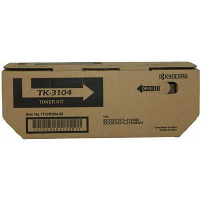 Image for KYOCERA TK3104 TONER CARTRIDGE BLACK from Connelly's Office National