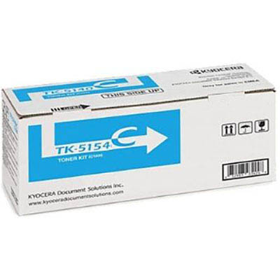 Image for KYOCERA TK5154 TONER CARTRIDGE CYAN from Office National