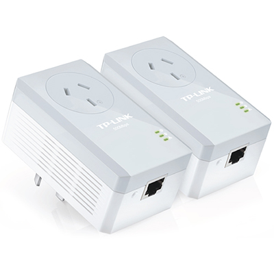 Image for TP-LINK TL-PA4010PKIT AV500 POWERLINE ADAPTER WITH AC PASS THROUGH STARTER KIT from Everyday & Simply Office National