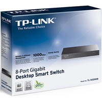 tp-link tl-sg2008 8-port gigabit smart switch