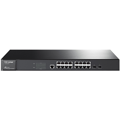 Image for TP-LINK TL-SG3216 JETSTREAM 16-PORT GIGABIT L2 MANAGED SWITCH WITH 2 COMBO SFP SLOTS from Two Bays Office National