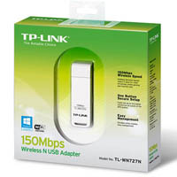 tp-link tl-wn727n 150mbps wireless n usb adapter