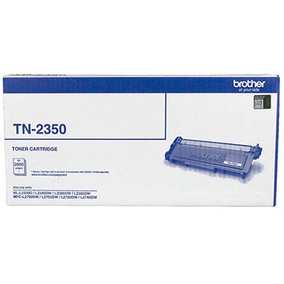 Image for BROTHER TN2350 TONER CARTRIDGE BLACK from Two Bays Office National