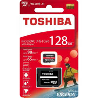 toshiba uhs-1 micro sdhc card 128gb