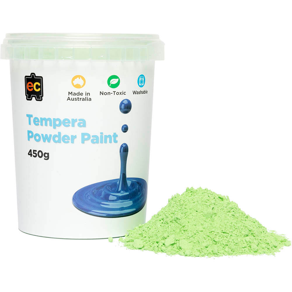 Image for EDUCATIONAL COLOURS TEMPERA POWDER 450GM GREEN from PaperChase Office National