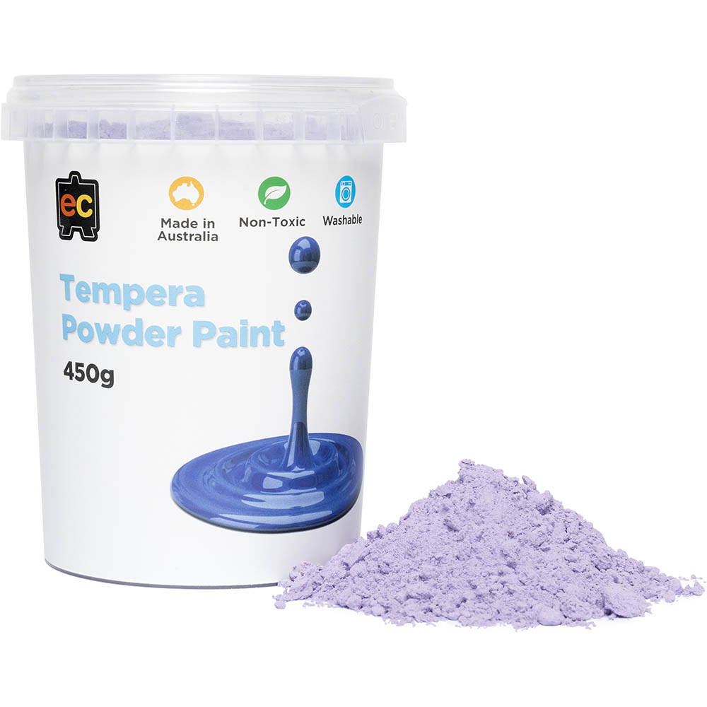 Image for EDUCATIONAL COLOURS TEMPERA POWDER 450GM VIOLET from PaperChase Office National