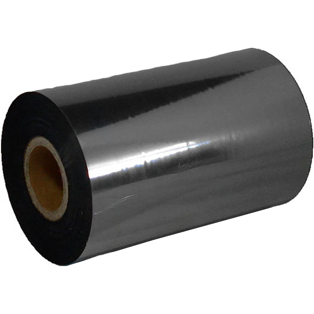 Image for GOODSON COMPATIBLE B110 WAX/RESIN THERMAL TRANSFER RIBBON 110MM X 300M BLACK CARTON 4 from Absolute MBA Office National