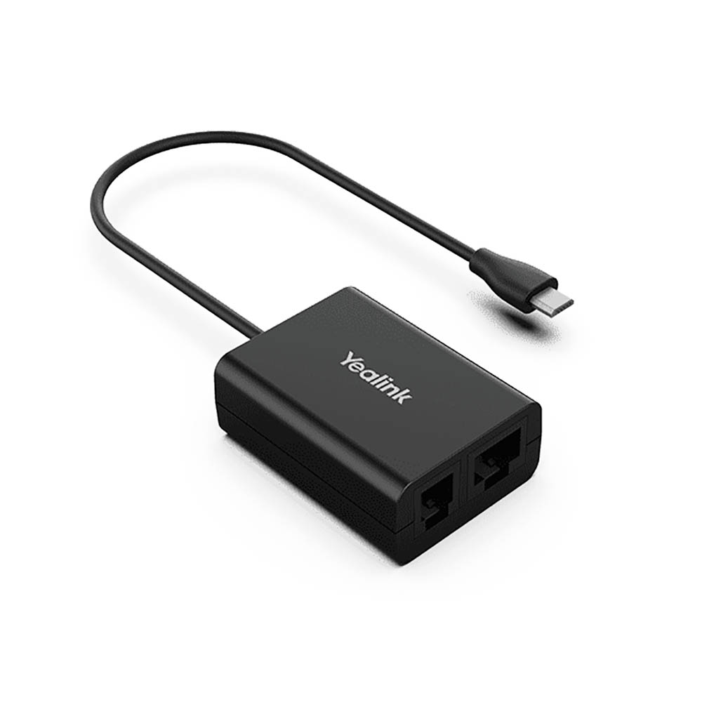 Image for YEALINK EHS60 WIRELESS HEADSET ADAPTER BLACK from Office National Sydney Stationery