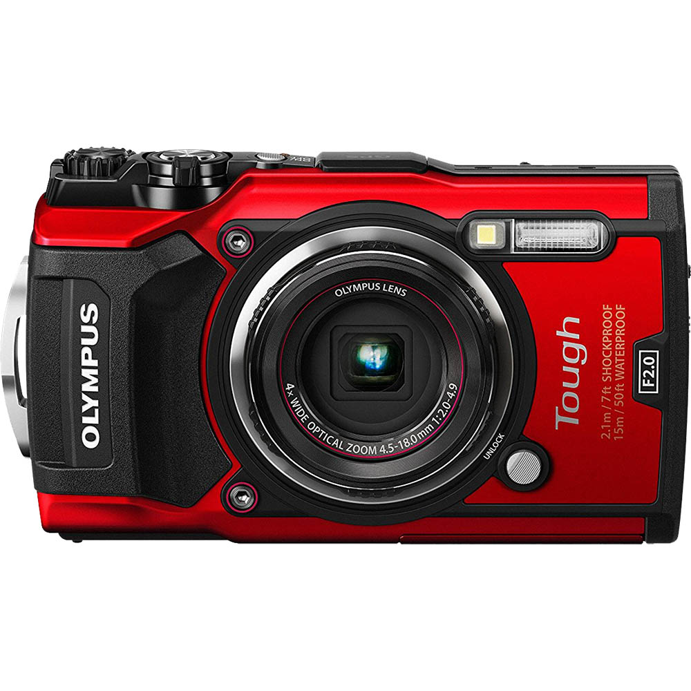 Image for OLYMPUS TG-5 TOUGH DIGITAL COMPACT CAMERA RED from Two Bays Office National