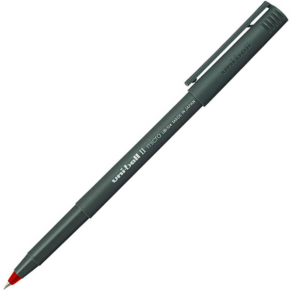 Image for UNI-BALL UB-103 II LIQUID INK ROLLERBALL PEN 0.7MM RED from Coffs Coast Office National