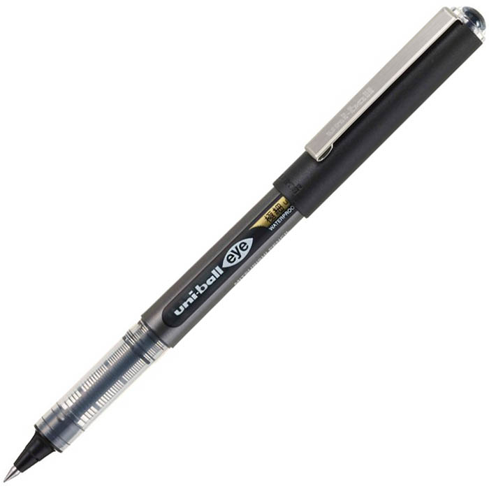 Image for UNI-BALL UB150-038 EYE LIQUID INK ROLLERBALL PEN 0.38MM BLACK from Office National Sydney Stationery
