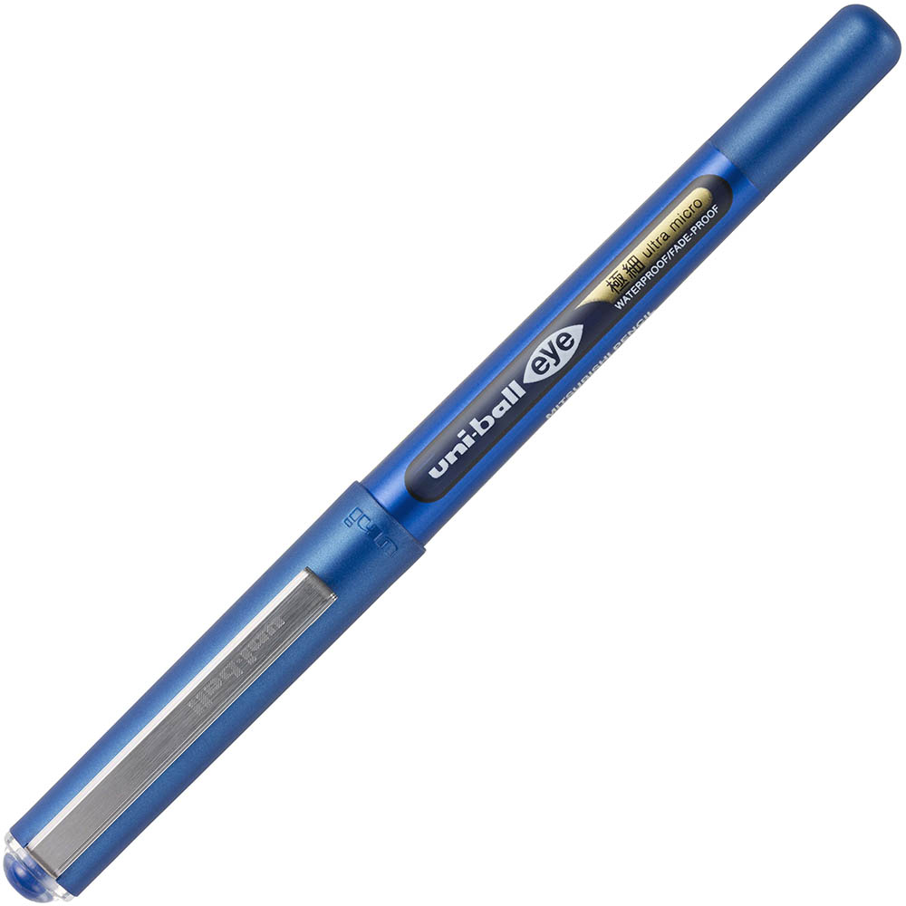 Image for UNI-BALL UB150-038 EYE LIQUID INK ROLLERBALL PEN 0.38MM BLUE from Surry Office National