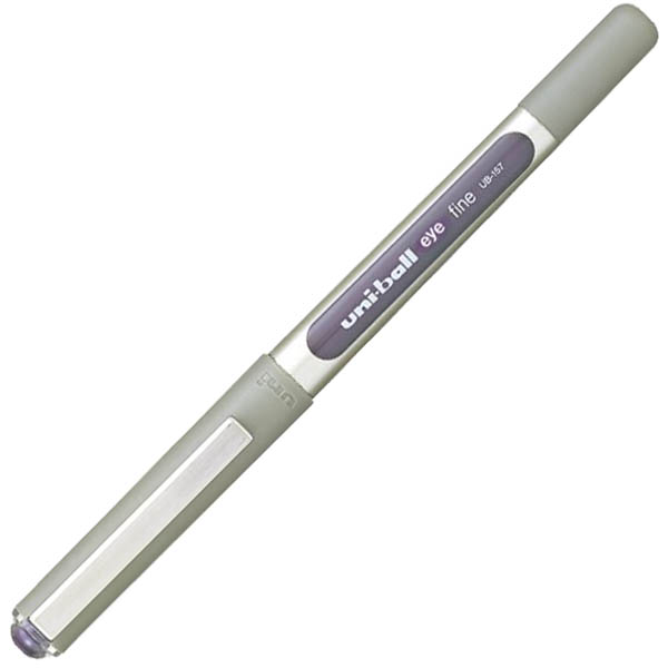 Image for UNI-BALL UB157 EYE LIQUID INK PEN ROLLERBALL 0.7MM VIOLET from Angletons Office National
