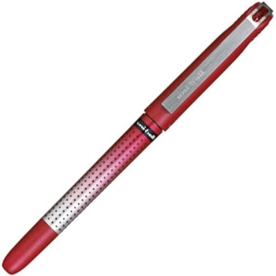 Image for UNI-BALL UB-185 EYE NEEDLE LIQUID INK PEN 0.5MM RED from Coleman's Office National