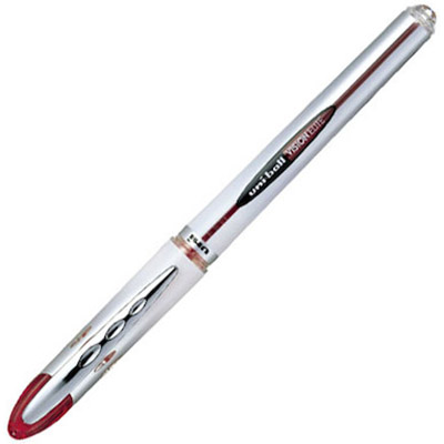 Image for UNI-BALL UB200 VISION ELITE ROLLERBALL PEN 0.8MM RED from C & G Office National