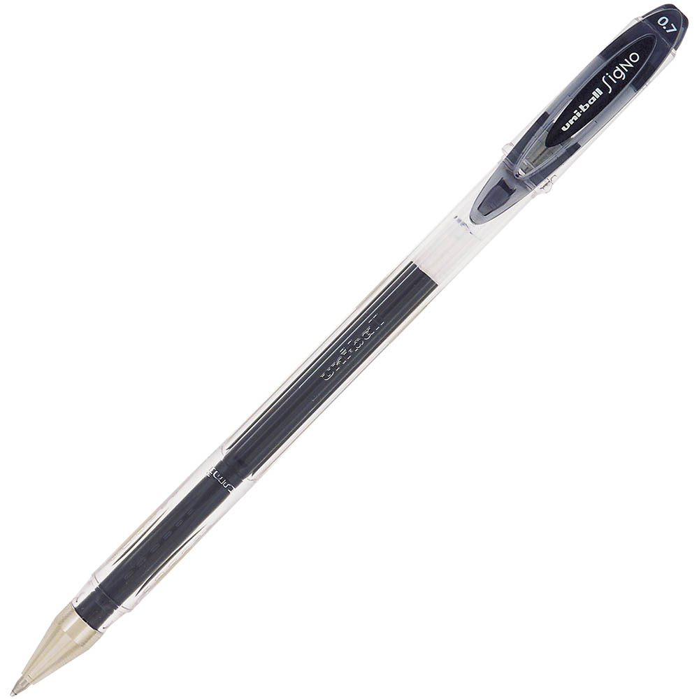 Image for UNI-BALL UM120 SIGNO GEL INK ROLLERBALL PEN 0.7MM BLACK from Pirie Office National
