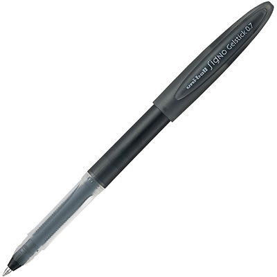 Image for UNI-BALL UM170 SIGNO GELSTICK ROLLERBALL PEN 0.7MM BLACK BOX 12 from Surry Office National