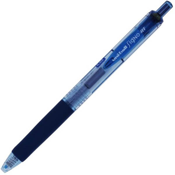 Image for UNI-BALL UMN138 SIGNO GEL INK ROLLERBALL PEN 0.38MM BLUE BOX 12 from Office National Sydney Stationery