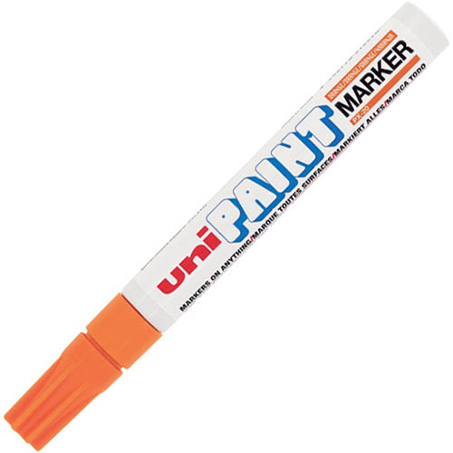 Image for UNI-BALL PX-20 PAINT MARKER BULLET 2.8MM ORANGE from Ezi Office National Tweed