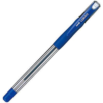 Image for UNI-BALL LAKUBO BALLPOINT PEN MEDIUM 1.0MM BLUE BOX 12 from OFFICE NATIONAL CANNING VALE