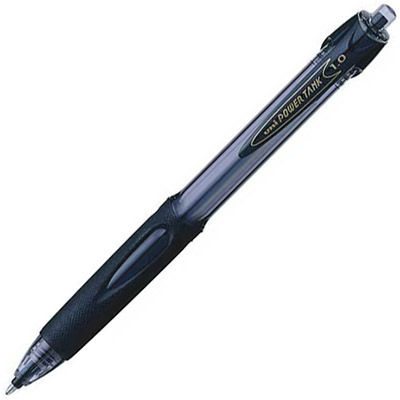 Image for UNI-BALL SN220 POWER TANK RETRACTABLE BALLPOINT PEN 1.0MM BLACK from Office National