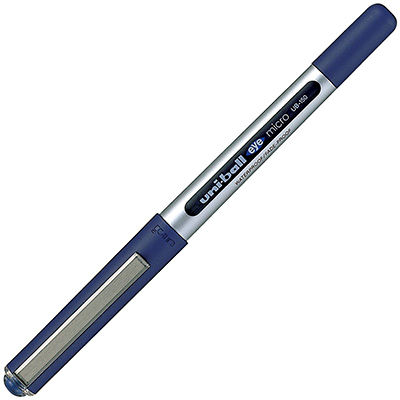 Image for UNI-BALL UB150 EYE LIQUID INK ROLLERBALL PEN 0.5MM BLUE from Office National Perth CBD