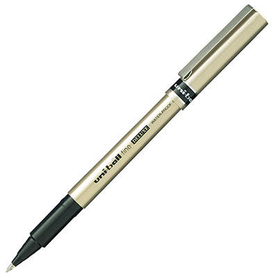 Image for UNI-BALL UB-177 DELUXE LIQUID INK ROLLERBALL PEN 0.7MM BLACK from Office National