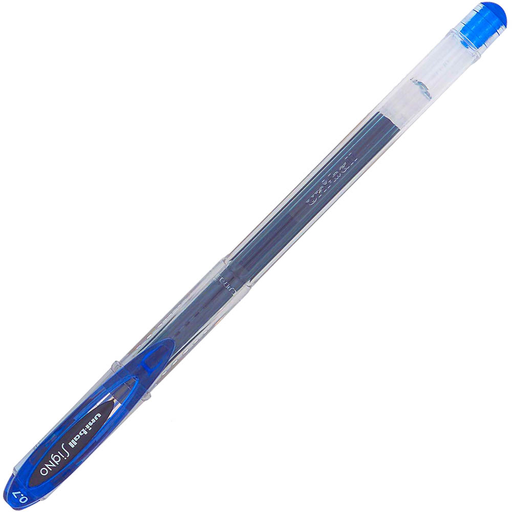 Image for UNI-BALL UM120 SIGNO GEL INK ROLLERBALL PEN 0.7MM BLUE from Aztec Office National