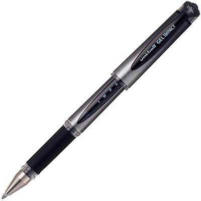 Image for UNI-BALL UM153 SIGNO GEL INK PEN 1.0MM BLACK from PaperChase Office National