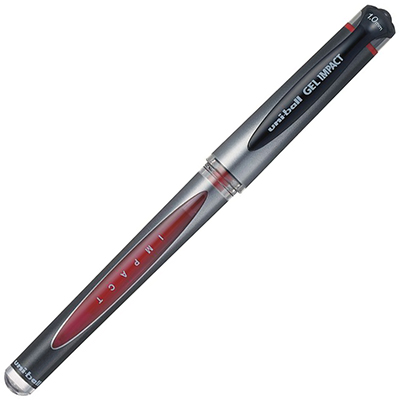 Image for UNI-BALL UM153 SIGNO GEL INK PEN 1.0MM RED from Paul John Office National