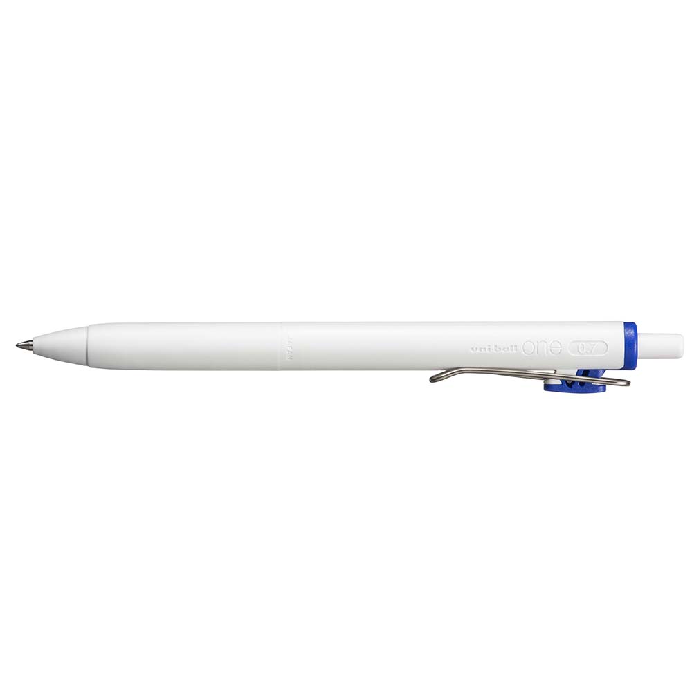 Image for UNI-BALL ONE RETRACTABLE GEL PEN 0.7MM BLUE BOX 12 from Office National
