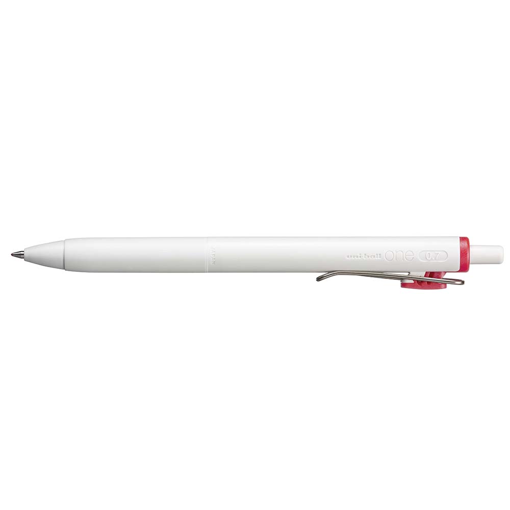 Image for UNI-BALL ONE RETRACTABLE GEL PEN 0.7MM RED BOX 12 from Office National